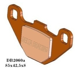 DB2060MX-D PATTINI FRENO DELTA DB2060 MX-D (Heavy Duty) Fig. 1