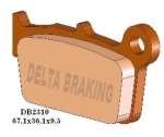 DB2310MX-D DELTA BRAKING PASTILLAS DE FRENO DB2310 MX-D (Heavy Duty) Fig. 1
