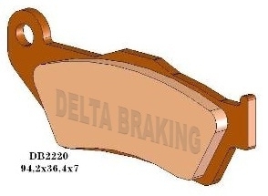 DB2220MX-D PATTINI FRENO DELTA DB2220 MX-D (Heavy Duty) Fig. 1