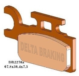 DB2270MX-D DELTA BRAKING BREMSBELÄGE DB2270 MX-D (Heavy Duty) Bild 1