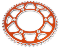 ESJOT ALUMINUM SPROCKET FOR KTM 50Z ORANGE