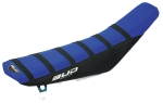 STC3YA453BBK-BK BUD Seat cover Full Traction YZF black/blue Image 1