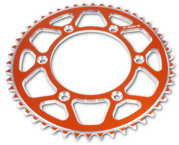 RODA DENTADA DE ALUMÍNIO ESJOT PARA KTM 51Z LARANJA