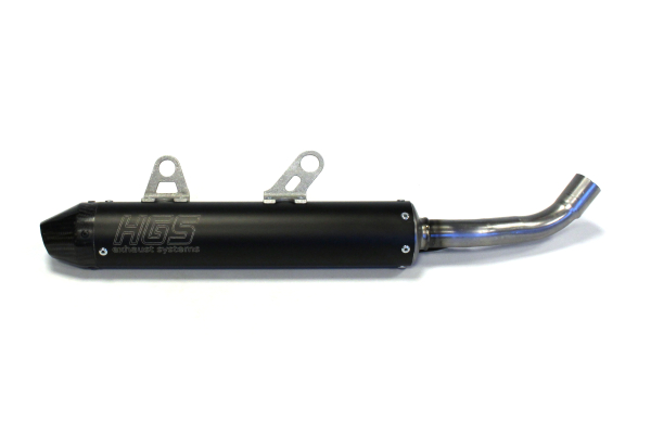 HG06S612BLC HGS rear silencer SX250 / TC250 Black Image 1