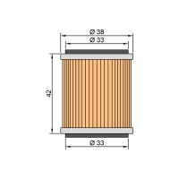 140017 TWIN AIR Ölfilter (Yamaha, TM) Bild 2