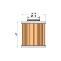 140018 TWIN AIR oil filter (Kawasaki, Suzuki) Fig. 2