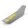 OGSC02-LGYWYW ONEGRIPPER SEAT BENCH COVER RIPPED LIGHT GREY/YELLOW Imagem 1