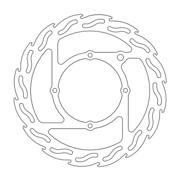 MOTO MASTER BRAKE DISK FOR KTM/HUSQ/GG 240MM (FRONT) FLAME