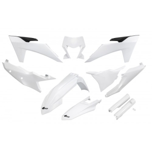 Kit de plástico UFO para KTM EXC/-F BRANCO