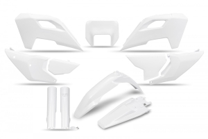 Kit plástico UFO para HUSQVARNA FE/TE 2024-25 BRANCO