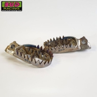 Estriberas de titanio para ktm sx50/65 2024-