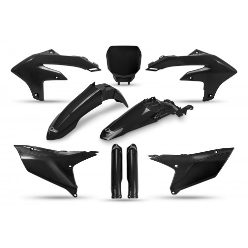 UFO Plastikkit Yamaha YZ250F(24-25)/450F(23-25) SCHWARZ