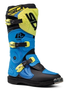 Sidi FLAME LIGHT BLUE LIME BLACK KIDS