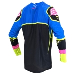 Maglia BUD Future Soldier Blu / Nero / Rosa / Giallo Fluo