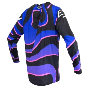 Jersey Youth BUD Lava Black / Blue / Purple / Pink Fluo