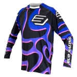 Jersey Youth BUD Lava Black / Blue / Purple / Pink Fluo