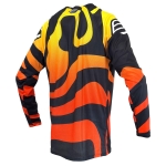 Jersey Youth BUD Lava Black / Orange / Yellow