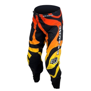 Pant Youth "B" SX FIT Lava Black / Orange / Yellow