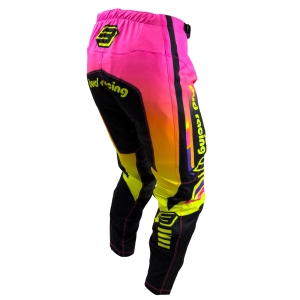 Pant Youth "B" GP Champions Yellow Fluo / Pink...