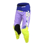 Pant Youth "B" SX FIT Paddock Purples / Yellow Fluo