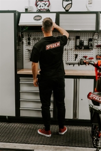 S-TECH RACING T-SHIRT SCHWARZ