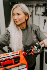 CAMISETA S-TECH RACING CINZA