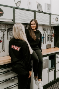 MAGLIA A MANICHE LUNGHE S-TECH RACING NERA L