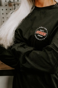 MAGLIA A MANICHE LUNGHE S-TECH RACING NERA L