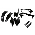 Kit plastica UFO Kawasaki KX250F (16-17) NERO