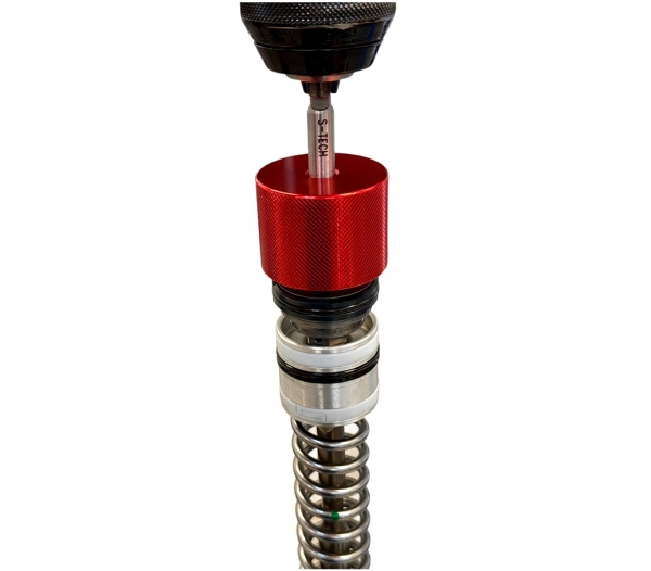 Guía de fresado con fresa para unidad de compresión KYB/WP