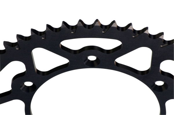 ESJOT COROA DE ALUMÃNIO KTM FREERIDE 48Z PRETA