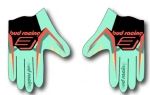 BUD SX LITE Gloves Champions Pastel Blue / Peach