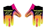 BUD SX LITE Childrens Gloves Champions Yellow Fluo / Pink Fluo / Black