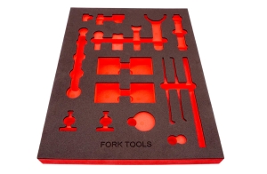 Foam insert for S-TECH Fork Tools 580 x 450 mm - empty