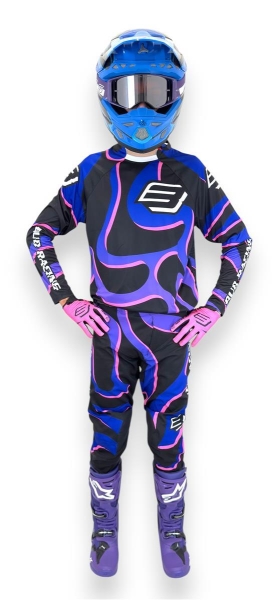 BUD Youth Lava Black/Blue/Purple/Pink Fluo Combo
