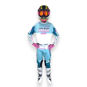 BUD Youth Paddock Turquoise / Neon Pink / White Combo
