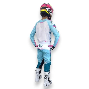 BUD Youth Paddock Turquoise / Neon Pink / White Combo