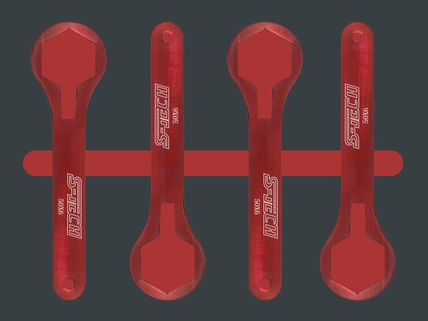 Foam insert for S-TECH fork cover wrench 400 x 300 mm - empty