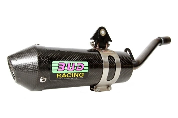 TU65KX BUD Carbon rear silencer Kawasaki KX 65 Picture 1