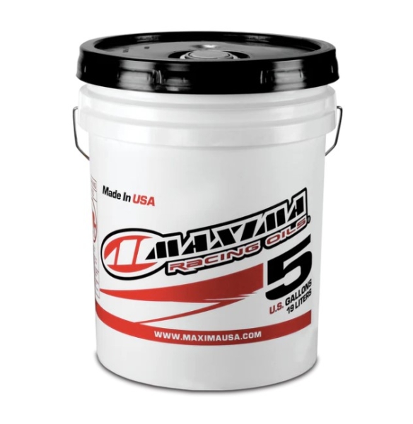 50-57505 Maxima RACING SHOCK FLUID Sintético SAE 3 - 19L Imagem 1